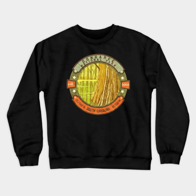 Congaree National Park Crewneck Sweatshirt by JordanHolmes